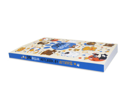 Retro51 Dog Rescue 5 Classic Notebook