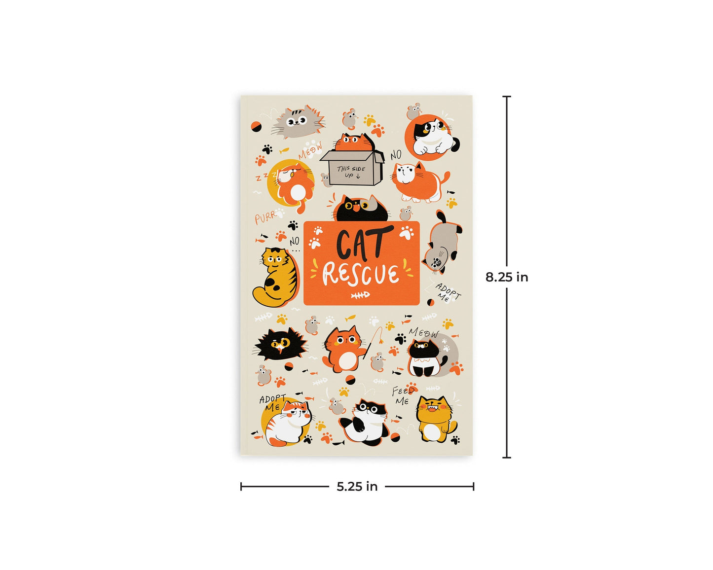 Retro51 Cat Rescue 5 Classic Notebook