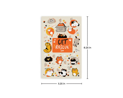Retro51 Cat Rescue 5 Classic Notebook