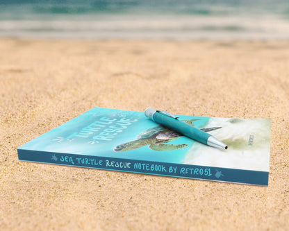 Retro51 Sea Turtle Rescue Classic Notebook