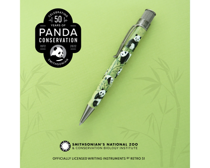 Retro51 Smithsonian Panda Rollerball Pen