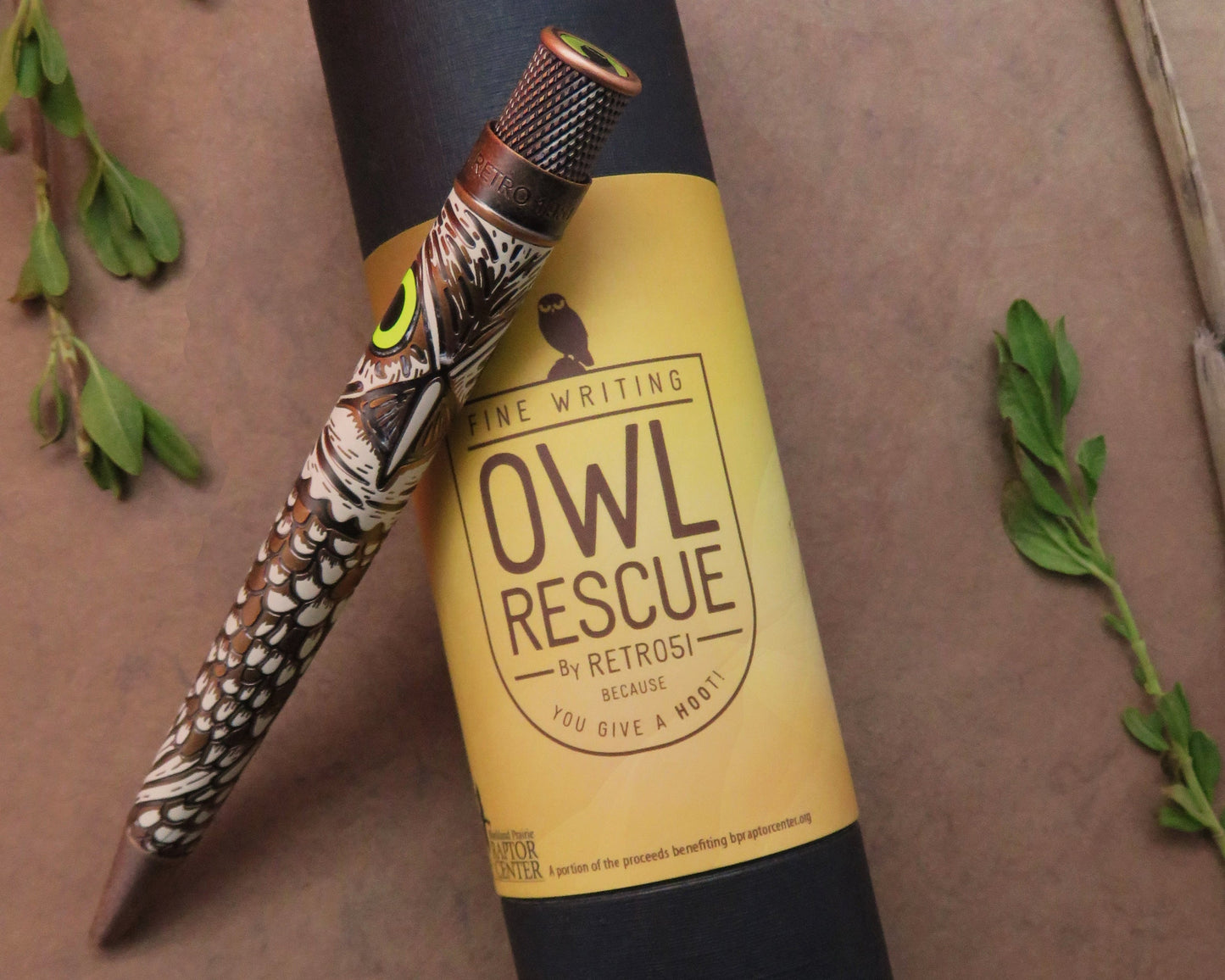 Retro51 Tornado™ Rescue Owl Rescue Ballpoint Pen