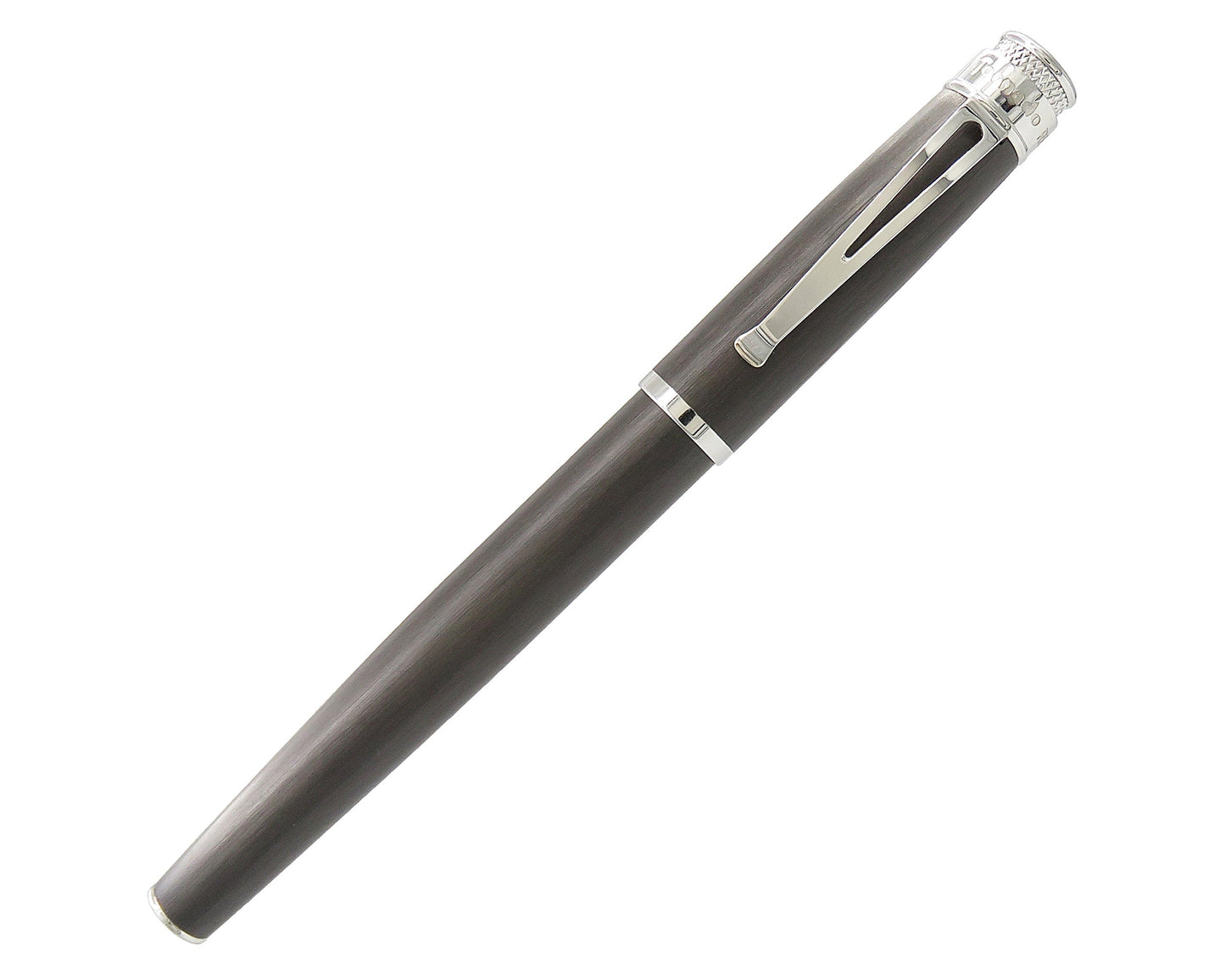 Retro51 Tornado™ Platinum Executive Black Nickel Fountain Pen