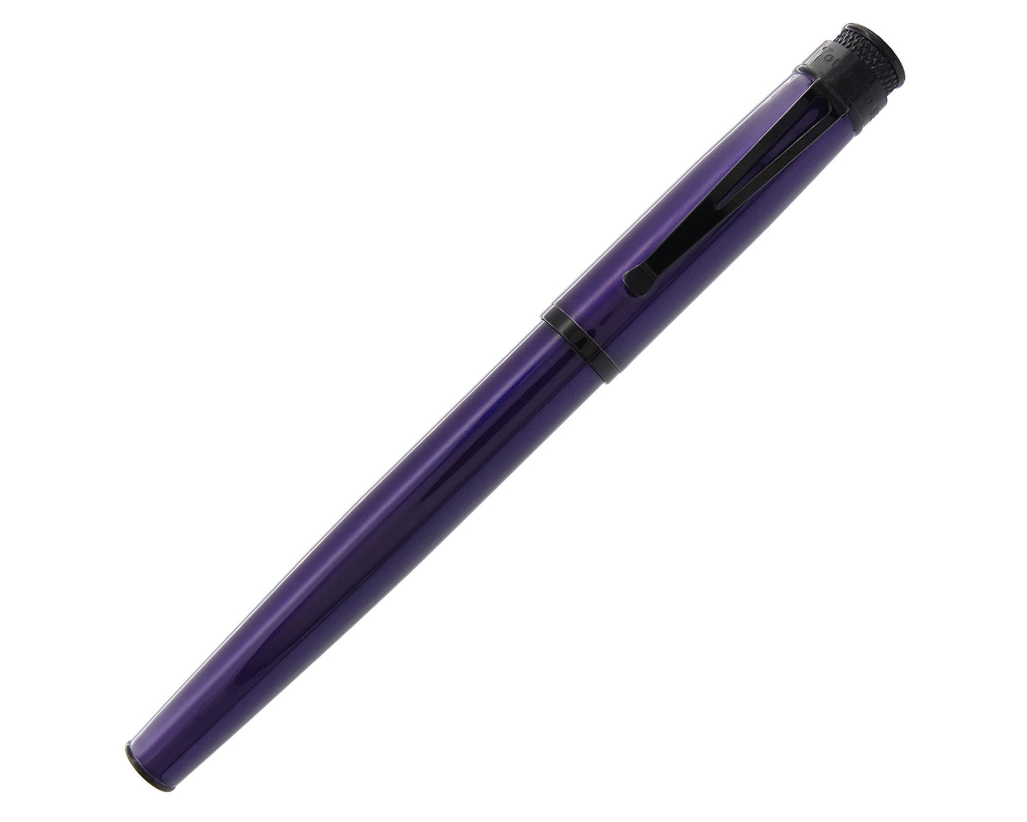 Retro51 Tornado™ Stealth Midnight Purple Fountain Pen