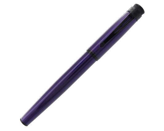 Retro51 Tornado™ Stealth Midnight Purple Fountain Pen