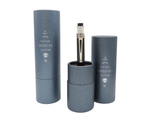 Retro51 Tornado™ Platinum Executive Black Nickel Pencil