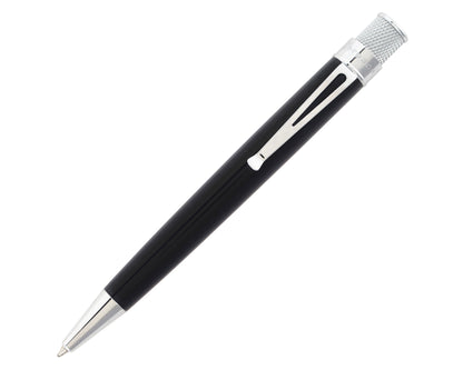 Retro51 Tornado Classic Lacquer Black Rollerball Pen