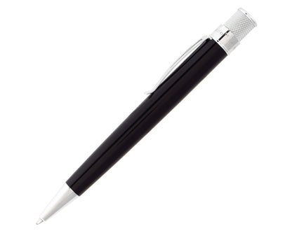Retro51 Tornado Classic Lacquer Black Rollerball Pen