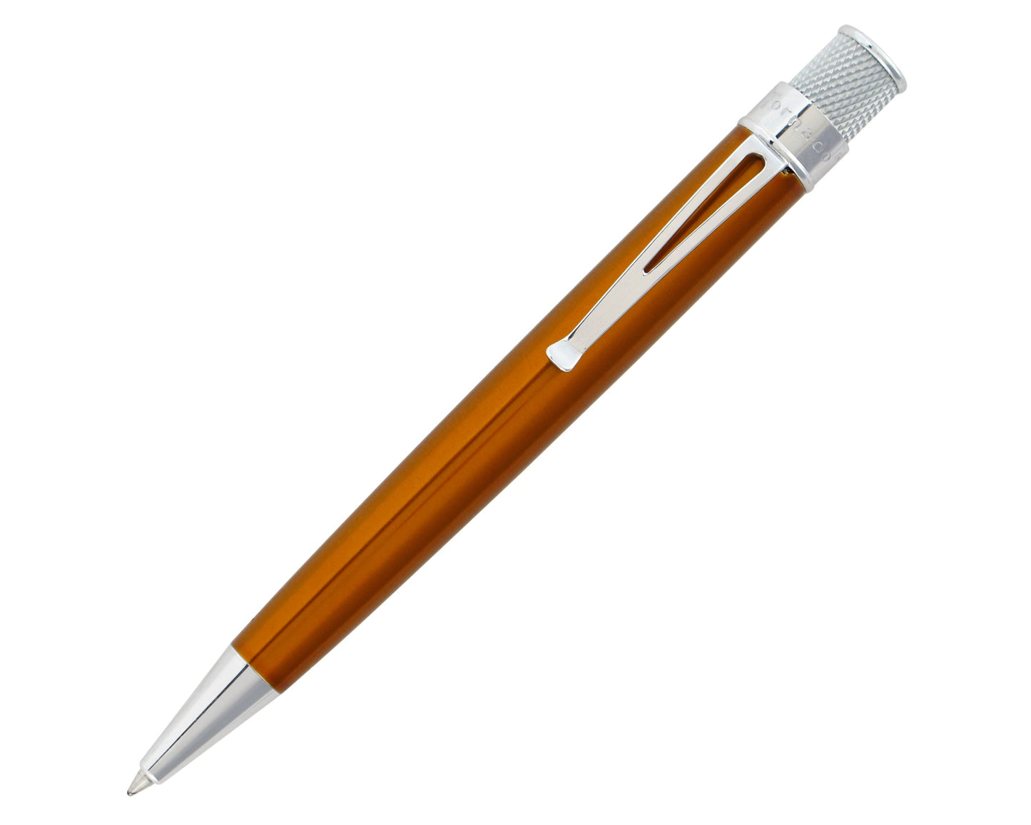 Retro51 Tornado™ Classic Lacquer Orange Rollerball Pen