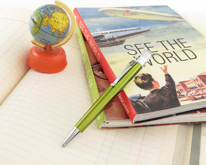 Retro51 Tornado Classic Lacquer Kiwi Rollerball Pen