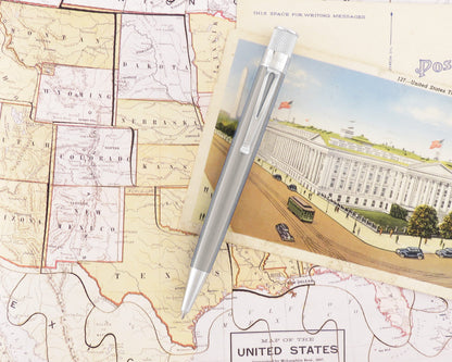 Retro51 Tornado™ Classic Lacquer Stainless Rollerball Pen