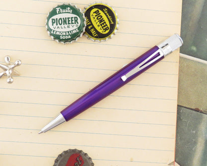 Retro51 Tornado™ Classic Lacquer Purple Rollerball Pen