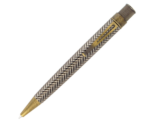 Retro51 Tornado™ Vintage Metalsmith Roosevelt Rollerball Pen