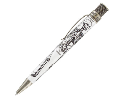 Retro51 Tornado™ Vintage Metalsmith Dr. Gray Skeleton Rollerball Pen