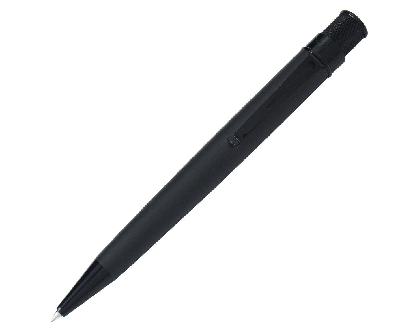 Retro51 Tornado™ Stealth Matte Black Rollerball Pen