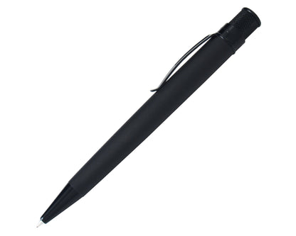 Retro51 Tornado™ Stealth Matte Black Rollerball Pen