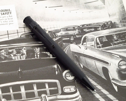 Retro51 Tornado™ Stealth Matte Black Rollerball Pen