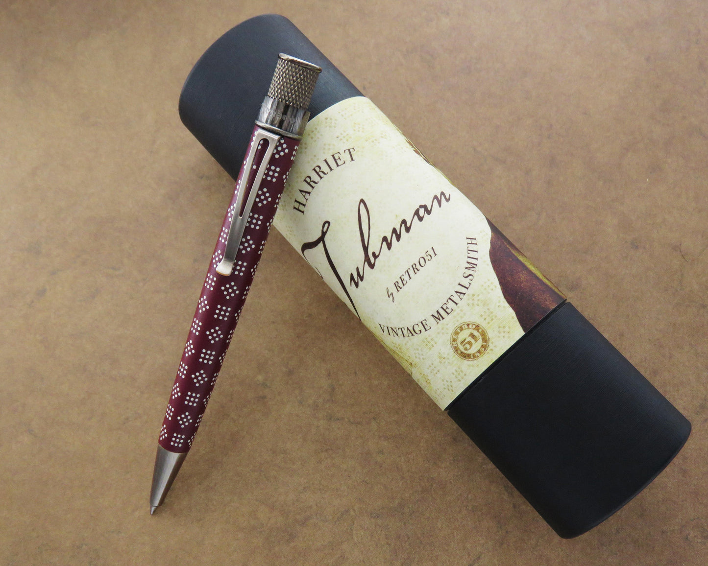 Retro51 Tornado™ Vintage Metalsmith Harriet Tubman Rollerball Pen