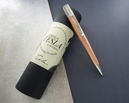 Retro51 Tornado™ Vintage Metalsmith Nikola Tesla Rollerball Pen