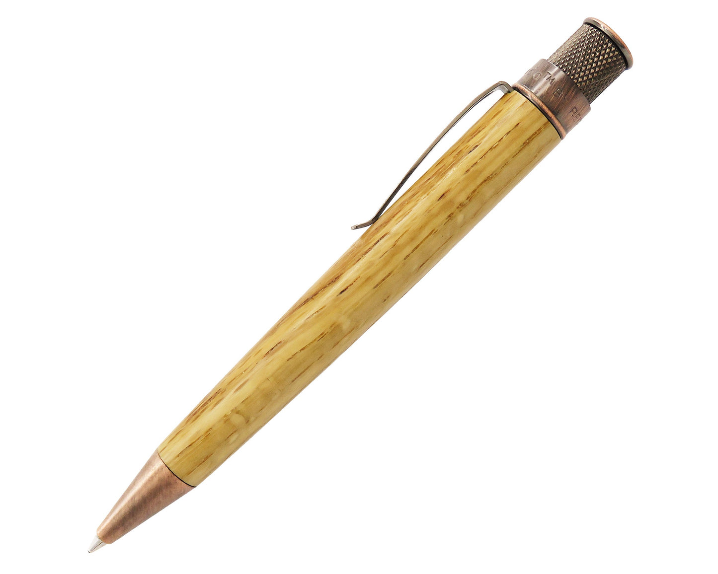 Retro51 Tornado™ Woodworks Bourbon Barrel Rollerball Pen