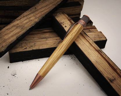 Retro51 Tornado™ Woodworks Bourbon Barrel Rollerball Pen