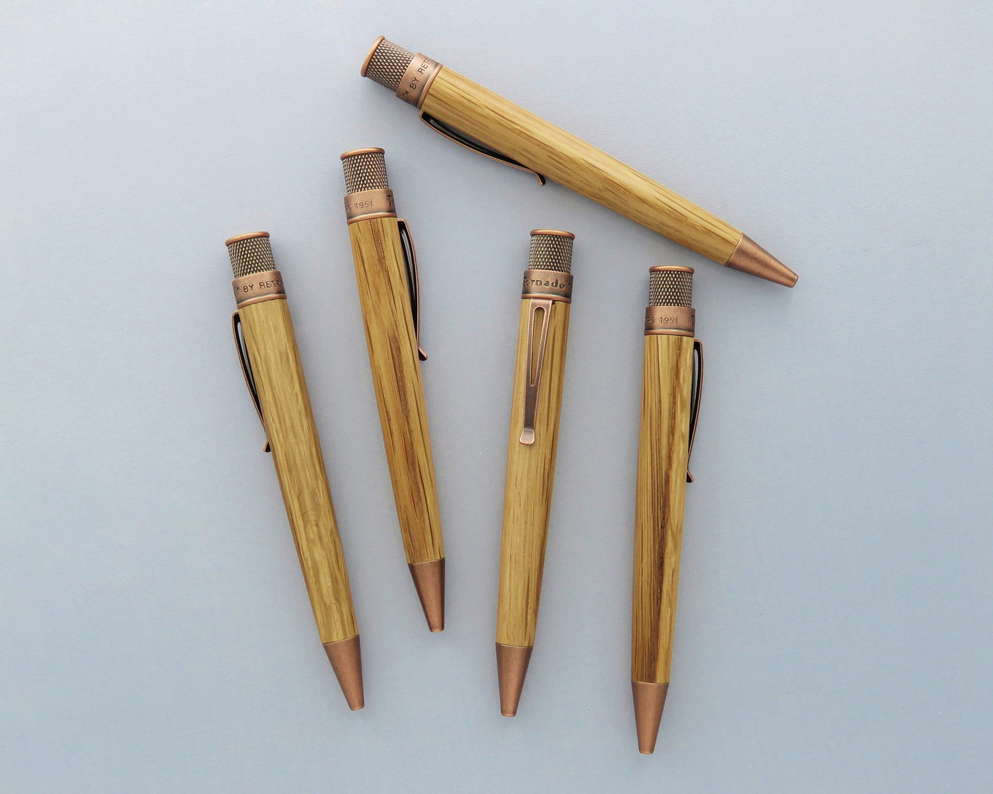 Retro51 Tornado™ Woodworks Bourbon Barrel Rollerball Pen
