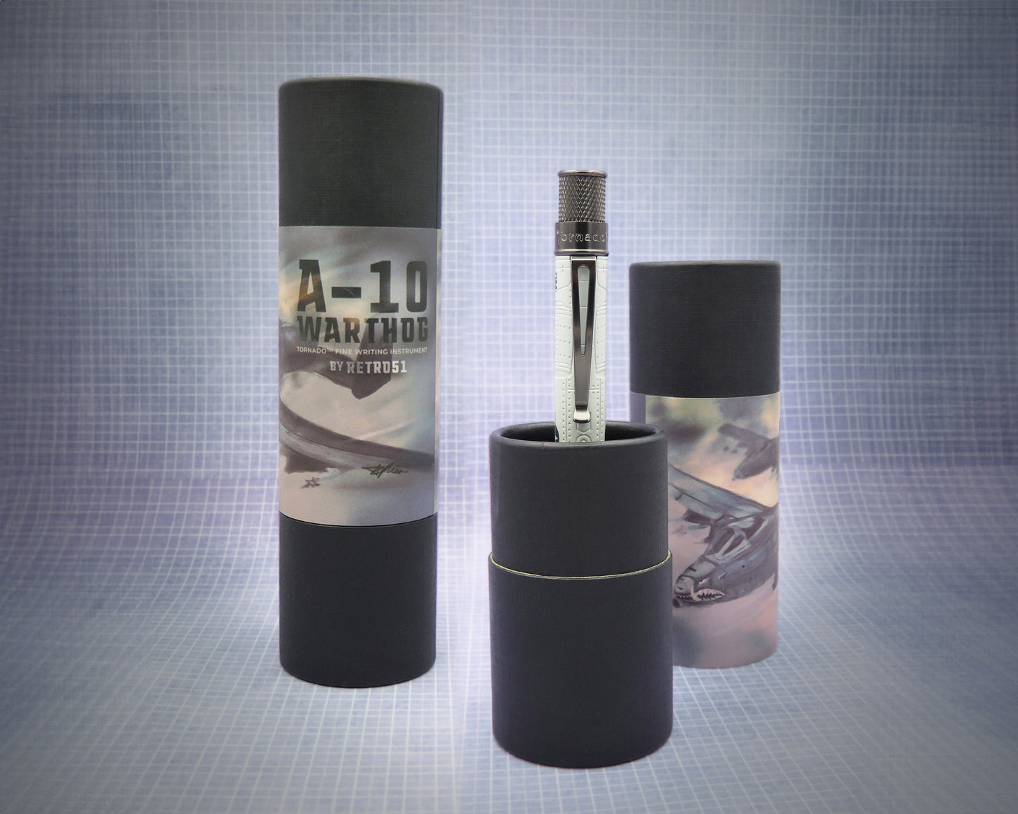 Retro51 Tornado™ Vintage Metalsmith A-10 Warthog Rollerball Pen