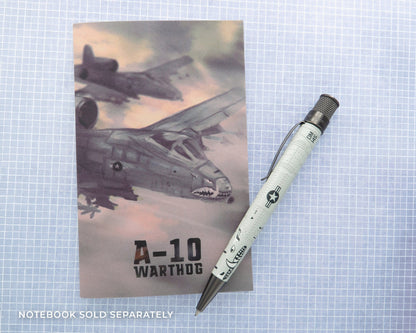 Retro51 Tornado™ Vintage Metalsmith A-10 Warthog Rollerball Pen