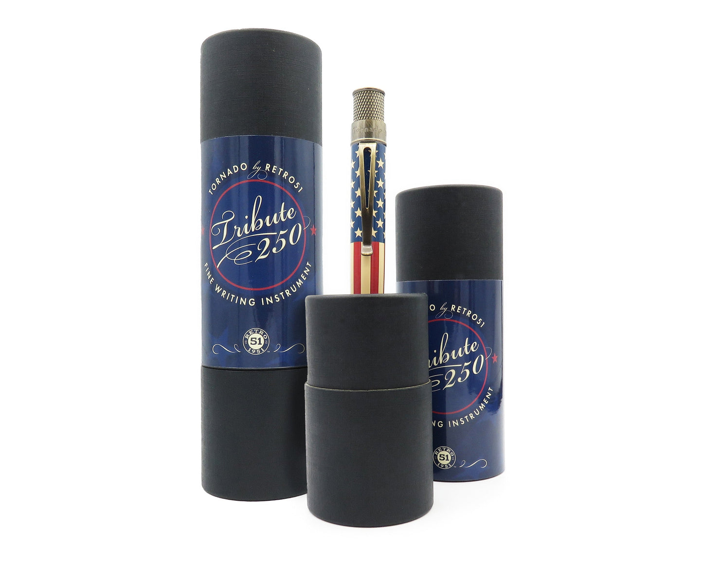 Retro51 Tornado™ Vintage Metalsmith Tribute 250 Flag Rollerball