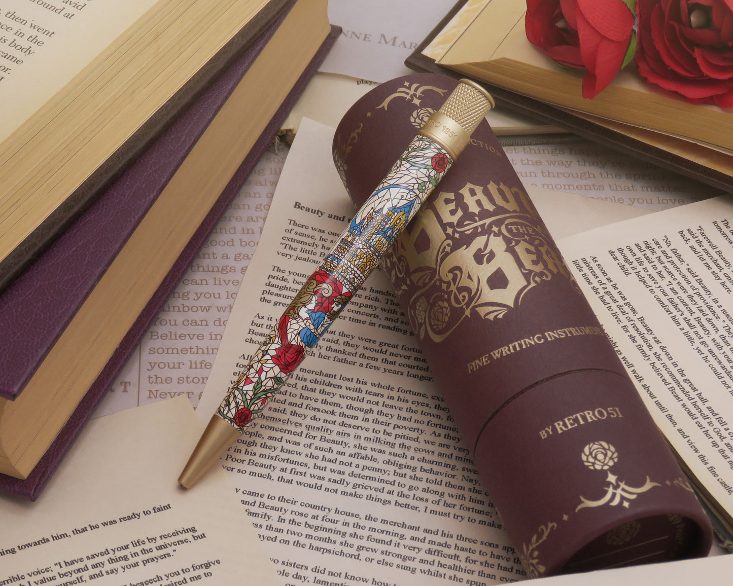 Retro51 Beauty and The Beast Tornado™ Rollerball Pen