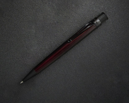 Retro51 Tornado™ Stealth Black Cherry Rollerball Pen