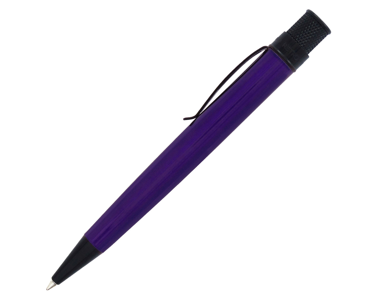 Retro51 Tornado™ Stealth Midnight Purple Rollerball Pen