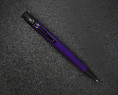 Retro51 Tornado™ Stealth Midnight Purple Rollerball Pen