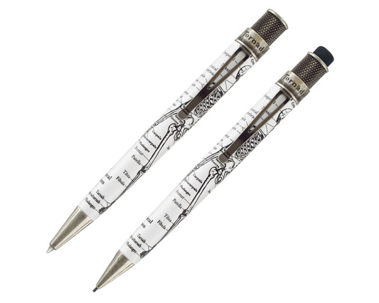 Retro51 Dr. Gray Tornado™ Rollerball Pen & Pencil Gift Set