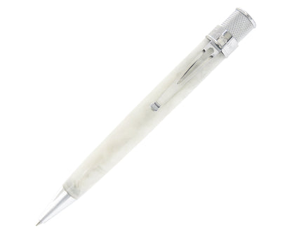 Retro51 Vault Opal White Acrylic Tornado™ Rollerball Pen