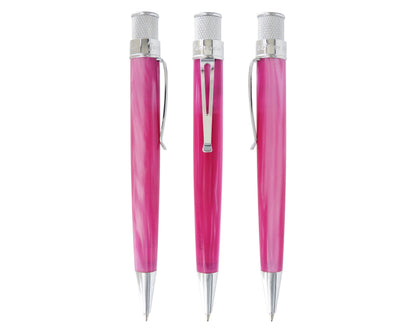 Retro51 Vault Pink Cotton Candy Acrylic Tornado™ Rollerball Pen