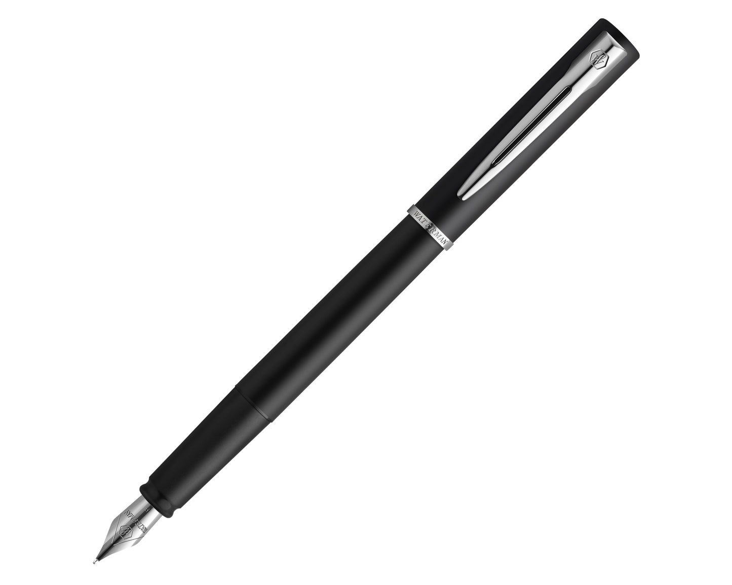 Waterman Allure Black CT Fountain Pen - Fine nib with Gift box
