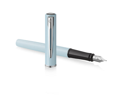 Waterman Allure Pastel Blue CT Fountain Pen - Fine nib