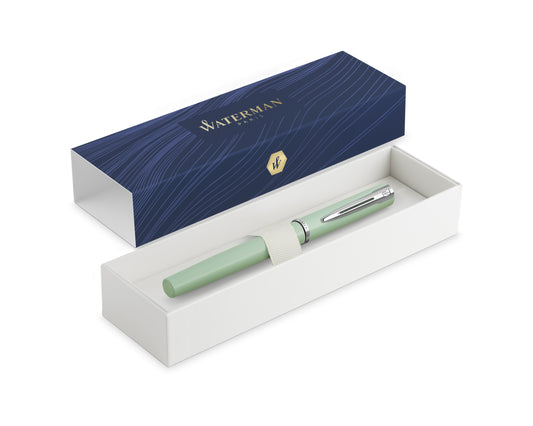 Waterman Allure Pastel Green CT Fountain Pen - Fine nib