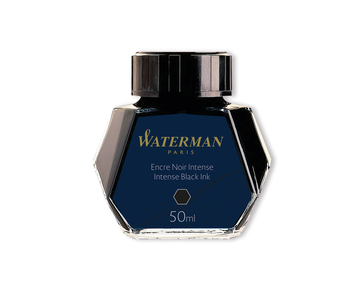 Waterman Black Ink Bottle - 50ml