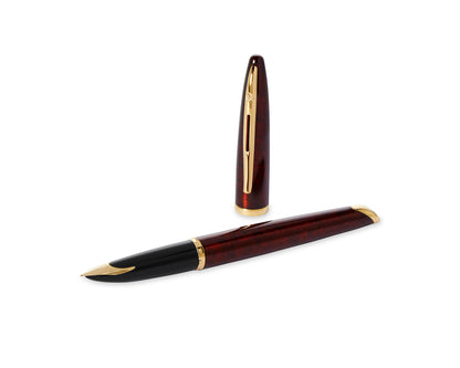 Waterman Carène Amber GT Fountain Pen - 18k Gold nib