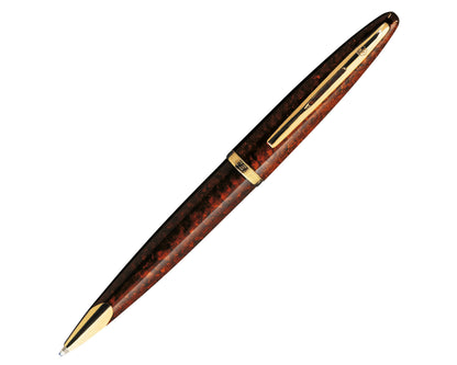Waterman Carène Amber Gold Trim Ballpoint Pen