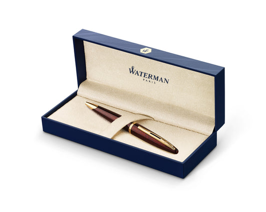 Waterman Carène Amber Gold Trim Ballpoint Pen