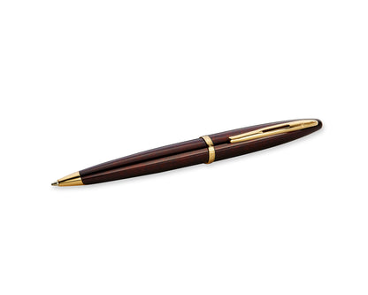 Waterman Carène Amber Gold Trim Ballpoint Pen