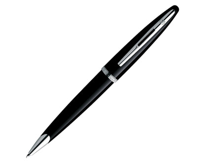 Waterman Carène Black Silver Trim Ballpoint Pen