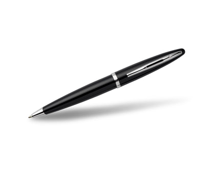 Waterman Carène Black Silver Trim Ballpoint Pen