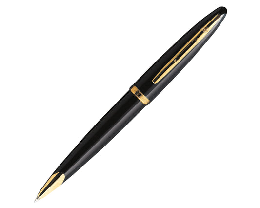Waterman Carène Black Gold Trim Ballpoint Pen