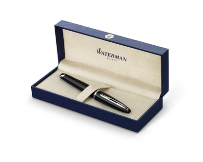 Waterman Carène Black ST Fountain Pen - 18k Nib