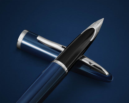 Waterman Carène Blue CT Fountain Pen - 18k nib