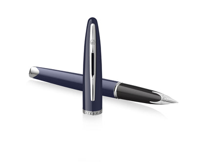 Waterman Carène Blue CT Fountain Pen - 18k nib